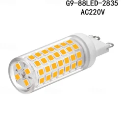 5PCS G9 LEDS 7W Equivalent to 70W Halogen Bulb 700lm Warm White 3000K/White 6000K G9 Energy Saving Bulbs Non-Dimmable Energy Efficiency Class E