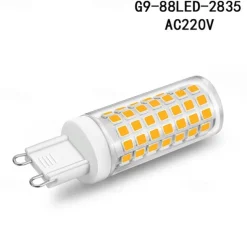 5PCS G9 LEDS 7W Equivalent to 70W Halogen Bulb 700lm Warm White 3000K/White 6000K G9 Energy Saving Bulbs Non-Dimmable Energy Efficiency Class E