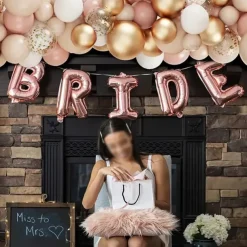 122pcs Golden Latex Balloon Chain Wedding Proposal Venue Decoration Balloon