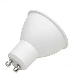 4PCS GU10 LED Bulb 7W 8Leds Dimmable 3000K Warm White for Kitchen Range Living Room Bedroom