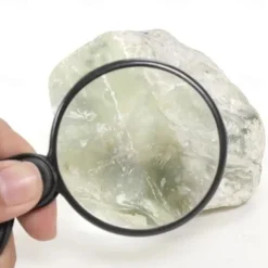 3pcs Handheld Folding 5X Pocket Magnifier with Leather Case Lightweight Magnifying Glass