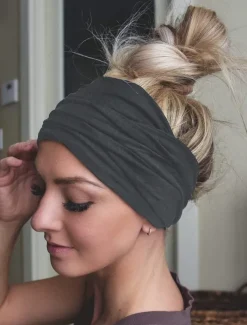 2pcs Headbands for Women Wide Head Bands Non Slip Boho Womens Hair Band Fashion Knotted Workout Yoga Leopard Turban Head Wraps