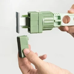 1PCS 8-Hole Clothes Drying Rack, Portable Indoor Outdoor Hanging Balcony Window Closet Drying Rack