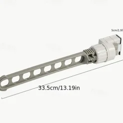 1PCS 8-Hole Clothes Drying Rack, Portable Indoor Outdoor Hanging Balcony Window Closet Drying Rack