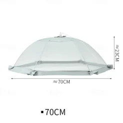 1PCS Household Food Cover New Summer Folding Fly Proof Vegetable Cover Dust Proof Table Cover Large Rectangular Food Cover
