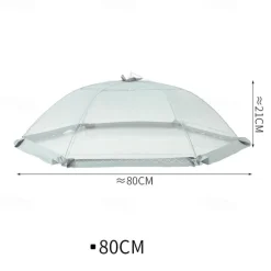 1PCS Household Food Cover New Summer Folding Fly Proof Vegetable Cover Dust Proof Table Cover Large Rectangular Food Cover