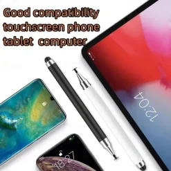 2pcs 2-in-1 Double-Headed Capacitive Stylus Pen High Sensitivity Precision Universal For Ipad IPhone Tablets Touch Screens