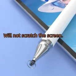2pcs 2-in-1 Double-Headed Capacitive Stylus Pen High Sensitivity Precision Universal For Ipad IPhone Tablets Touch Screens