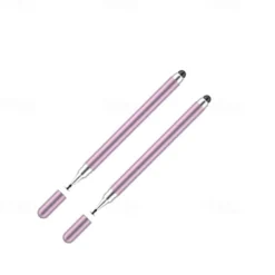 2pcs 2-in-1 Double-Headed Capacitive Stylus Pen High Sensitivity Precision Universal For Ipad IPhone Tablets Touch Screens