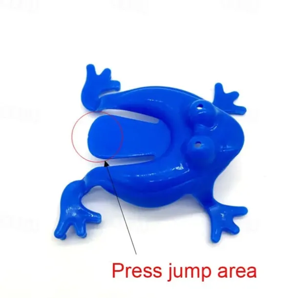 40pcs Jumping Frog Bounce Fidget Toys Kids Novelty Assorted Stress Reliever Toys Children Birthday Gift Party Favor Creative Small Gift Holiday Accessory Birthday Party Supplies Birthday Gift