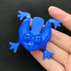 40pcs Jumping Frog Bounce Fidget Toys Kids Novelty Assorted Stress Reliever Toys Children Birthday Gift Party Favor Creative Small Gift Holiday Accessory Birthday Party Supplies Birthday Gift