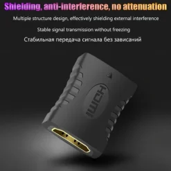 2PCS 4K HDMI Extender Female To Female Converter Extension Adapter For Monitor Display Laptop PS4/3 PC TV Hdmi Cable Extension