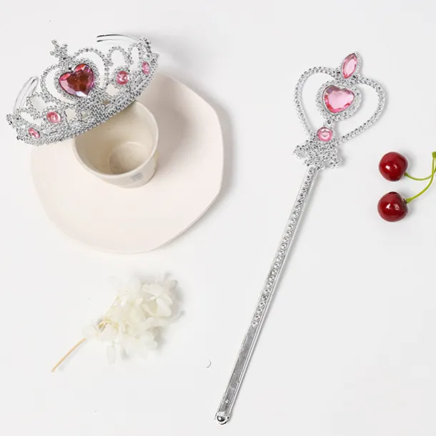 2pcs Kids Girls' Hair Accessories Sweet Heart Heart Pink Red