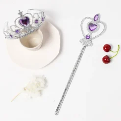 2pcs Kids Girls' Hair Accessories Sweet Heart Heart Pink Red