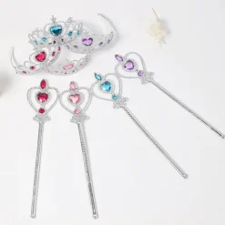 2pcs Kids Girls' Hair Accessories Sweet Heart Heart Pink Red