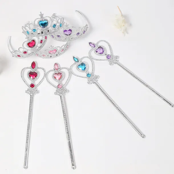 2pcs Kids Girls' Hair Accessories Sweet Heart Heart Pink Red