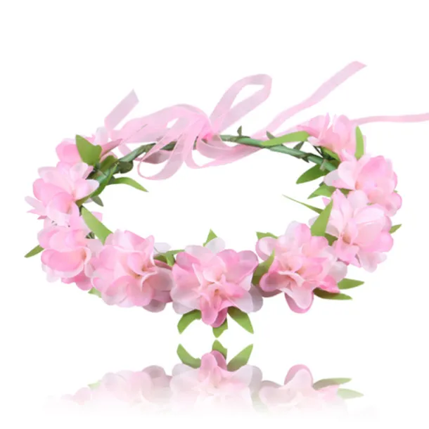 1pcs Kids Girls' Hair Accessories Active Sweet Party Birthday Floral Floral Style Yellow Pink