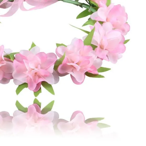 1pcs Kids Girls' Hair Accessories Active Sweet Party Birthday Floral Floral Style Yellow Pink