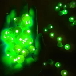 50pcs Led Balloon Light Small Led Light Round Led Ball Light Suitable for Balloon Birthday Party Activities Fun Indoor and Outdoor Wedding Decoration Supplies