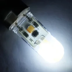 4pcs LED Bi-pin Lights GY6.35 Silica Gel Spotlight 5W 500 lm Light Bulb COB Energy Saving and Environmental Protection Crystal Chandelier Light Source Warm White White AC/DC12 V