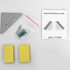 2pcs LED Groud Lights Solar Step Lights Outdoor Stair Lights LED Lens Design Super Bright IP67 Waterproof Anti-theft Stair Light Decor Lighting For Garden Deck Garden Lamp