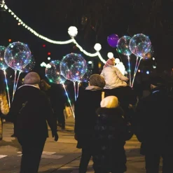 10PCS LED Light up Balloon LED String Lights 16” Colorful Luminous Prom Decorations Balloons Lights for Wedding, Party, Birthday & Room Decor