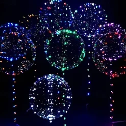 10PCS LED Light up Balloon LED String Lights 16” Colorful Luminous Prom Decorations Balloons Lights for Wedding, Party, Birthday & Room Decor