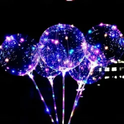 10PCS LED Light up Balloon LED String Lights 16” Colorful Luminous Prom Decorations Balloons Lights for Wedding, Party, Birthday & Room Decor