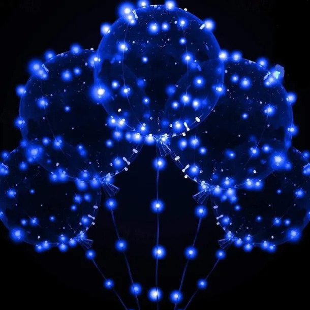 10PCS LED Light up Balloon LED String Lights 16” Colorful Luminous Prom Decorations Balloons Lights for Wedding, Party, Birthday & Room Decor