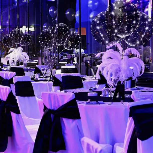 10PCS LED Light up Balloon LED String Lights 16” Colorful Luminous Prom Decorations Balloons Lights for Wedding, Party, Birthday & Room Decor