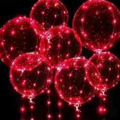 10PCS LED Light up Balloon LED String Lights 16” Colorful Luminous Prom Decorations Balloons Lights for Wedding, Party, Birthday & Room Decor