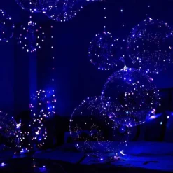 10PCS LED Light up Balloon LED String Lights 16” Colorful Luminous Prom Decorations Balloons Lights for Wedding, Party, Birthday & Room Decor