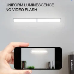 2pcs 10LED PIR Motion Sensor Night Lamp USB Charging Human Body Automatic Sensing Night Light Cabinet Wardrobe Wall Light Stair Bedroom Lighting Smart Light Sensing Night Light