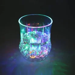 2/5/10pcs Light Up Cups Glow In The Dark Party Supplies Colorful LED Glowing Beer Cup For Party Birthday Christmas Disco