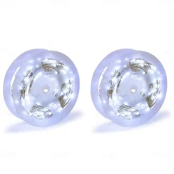 2pcs 20M LED String Lights, USB Fairy String Lights 400 LEDs Warm White, White, Blue Outdoor for Christmas Flexible Decoration