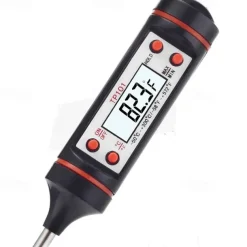 1pcs Meat Thermometer Digital BBQ Thermometer Electronic Cooking Food Thermometer Probe Water Milk Kitchen Oven Thermometer Tools