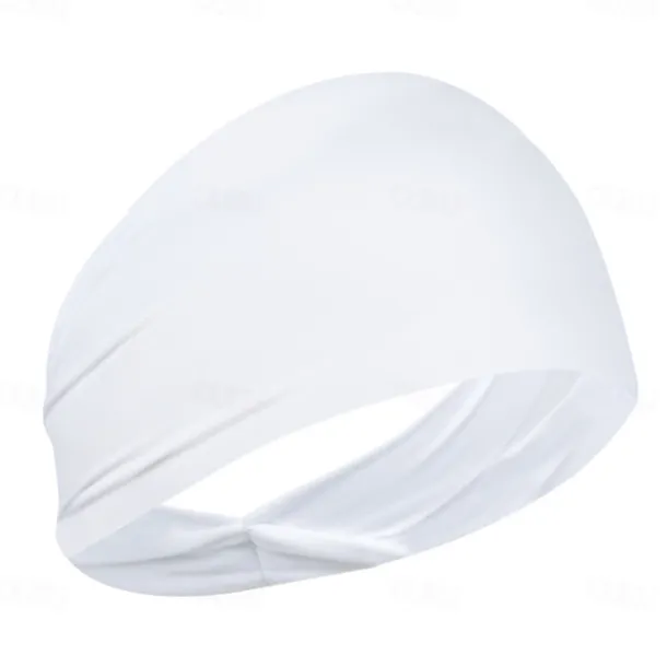 4PCS Men's Sports Headband Sweatband Sports Workout Track and Field Headband Elastic Moisture-wicking Unisex Headband Headband