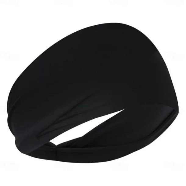 4PCS Men's Sports Headband Sweatband Sports Workout Track and Field Headband Elastic Moisture-wicking Unisex Headband Headband