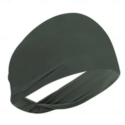 4PCS Men's Sports Headband Sweatband Sports Workout Track and Field Headband Elastic Moisture-wicking Unisex Headband Headband