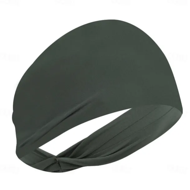 4PCS Men's Sports Headband Sweatband Sports Workout Track and Field Headband Elastic Moisture-wicking Unisex Headband Headband