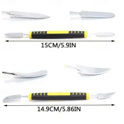 6pcs Metal Crowbar Set, Small Metal Spudgers, Opening Pry Tools, Disassembly Tools For Mobile Phones And Digital Home Appliances