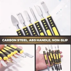 6pcs Metal Crowbar Set, Small Metal Spudgers, Opening Pry Tools, Disassembly Tools For Mobile Phones And Digital Home Appliances
