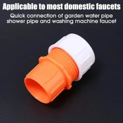 2pcs 16-20MM Faucet Joint Hose To Hard Pipes Adapter Tap Connector Multipurpose garden