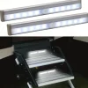 2pcs Motion Activated RV Step Lights, 10 LED Battery Operated Motorhome Motion Sensor Light Strip, Magnetic Night Light Bar Indoor and Outdoor for Motorhome Travel, Trailers, Camper