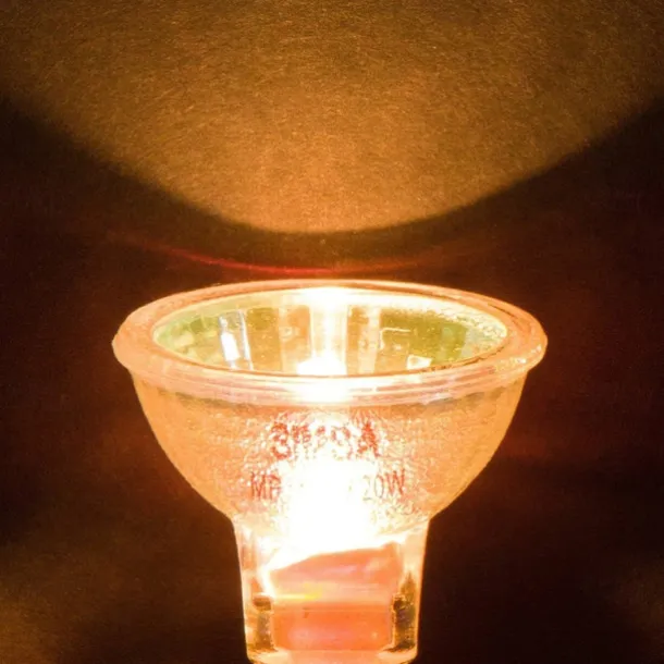 6pcs MR11 Halogen Bulbs 12V 20W Dimmable Spotlight Warm White Light