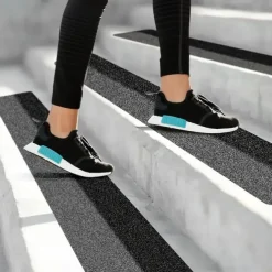 10pcs Non Slip Outdoor Stair Treads 6x24 Black Pre-Cut 80 Grit Anti Slip Grip Tape Non Skid Heavy Duty Traction Adhesive Step Stripes For Staircase Skateborad And Deck