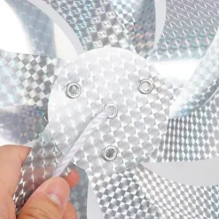 8pcs Outdoor Bird Repelling Windmill, Effective Bird Deterrent, Durable Materials, Spinning Motion to Keep Birds Away, Ideal for Gardens, Patios, Balconies, and Farms