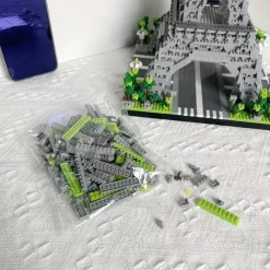 3585pcs Paris Eiffel Tower Building Blocks Set - Explore World Architecture with Educational Toys Perfect for Halloween Thanksgiving Christmas and Easter Gifts