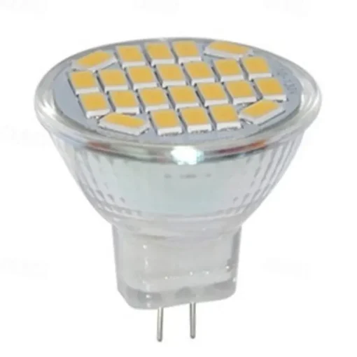10pcs 6pcs MR11 3W LED Spotlight 250-300 lm 24 LED Beads SMD 5730 AC/DC 12-24 V