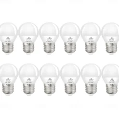 12pcs 6pcs 6W LED Globe Light Bulb 600lm E27 E26 G45 20 LED Beads SMD 2835 60W Halogen Equivalent Warm Cold White 110-240V